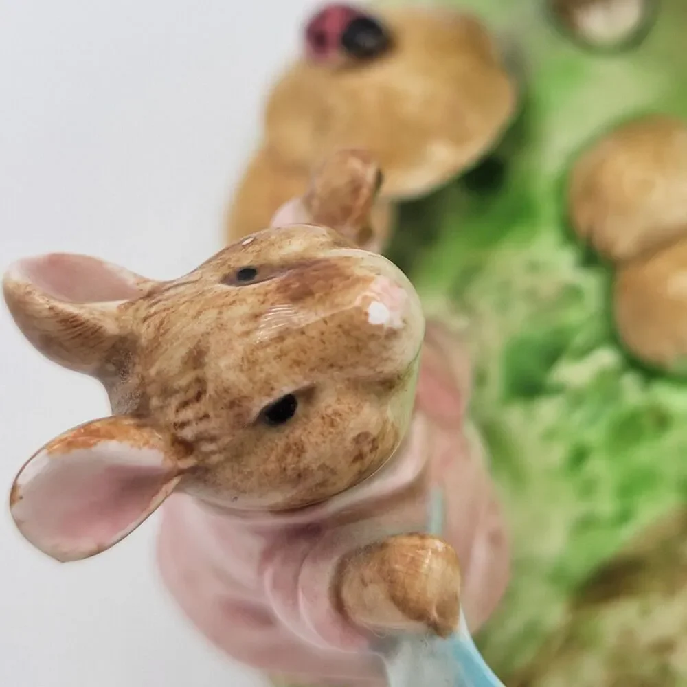 Otagiri Musical Mice Ceramic Figurine Music Box